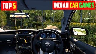 Top 5 car driving games for android | best indian car driving game open world