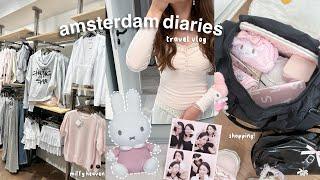 amsterdam diaries : miffy + brandy  melville, cafe hopping, hotel tour