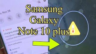 Samsung Galaxy Note 10 - 10 Plus - How To Fix "Charging Paused - Battery Temperature Too Low" Error