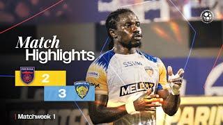 Match Highlights | Odisha FC 2-3 Chennaiyin FC | MW 1 | ISL 2024-25