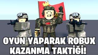 OYUN YAPARAK ROBUX KAZANMA TAKTİĞİ!