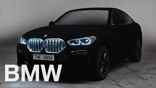 The all-new BMW X6 Series in Vantablack.