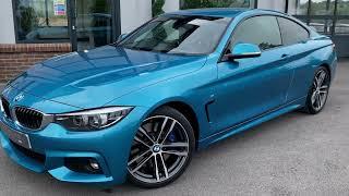 2017 BMW 4 Series 3.0 440i M Sport Auto Snapper Rocks Blue