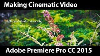 Making Cinematic 2.40:1 Video in Adobe Premiere Pro CC 2015