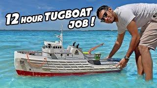 Long Distance RC TUGBOAT voyage!