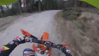 KTM 250 EXC Enduro trening slo