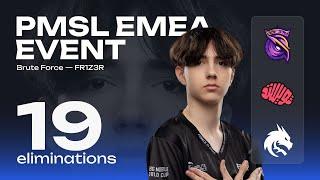 PMSL EMEA EVENT TEAMSPEAK 19 ELIMS |EMEA CHAMPIONS BRUTE FORCE | ESPORTS PUBG MOBILE