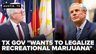 FULL PRESS CONFERENCE: Texas Lt. Gov. says Abbott "wants to legalize recreational marijuana"