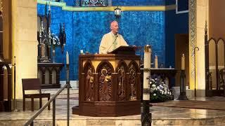 Bishop William Wack delivers the Homily at the 2024 CHS Baccalaureate Mass.