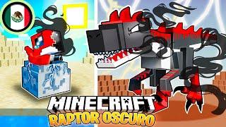 SOBREVIVÍ 100 DÍAS como un RAPTOR OSCURO en MINECRAFT HARDCORE!