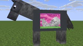 Eaten by a horse (Minecraft Vore Animation