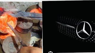 Custom Mercedes Logo Casting for Automotive Applications |Old To Gold Creations #short