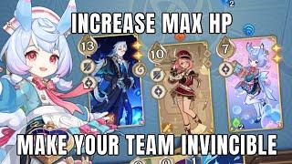 Sigewinne Has TOP TIER Healing and Increases Character's MAX HP | Genshin TCG