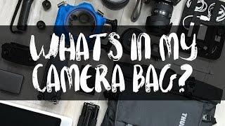 WHAT'S IN MY CAMERA BAG?? /// Full-time Travel Journalist Garrett Gee of The Bucket List Family