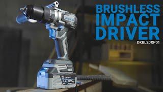 DEKO TOOLS. DKBL20XP01 Brushless Impact Driver Display. New Arrivals.