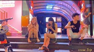 Night life in china | Bar Street | 4k walk,Guangzhou city #china #nightlife #tranding #travel #love