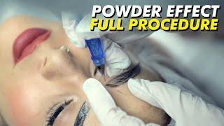 Powder/Ombré Eyebrow Tattoo on Medium Skin | Shaded/Powdered Brows | Eye Design NY