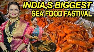 भारतातील सर्वात मोठा सीफुड फेस्टीवल.versova koli seafood festival.@aaplakoliwada