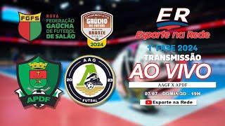 ESTADUAL FGFS - SÉRIE BRONZE | APDF vs AAG Futsal