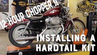 How to Install a Throttle Addiction Deluxe Sportster Hardtail Kit | Part 1 of 4