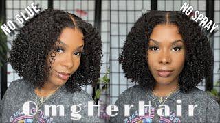 Perfect For Everyday : 3D DOME CAP Fitted Glueless 8X6 Pre-Cut HD Lace BOB Wig [DLW01] | OmgHerHair