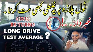 Honda Civic RS Turbo 1.5 2024 Review: Motorway Long Test Drive from Lahore to Faisalabad