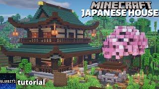 Minecraft Tutorial - How to Build a Japanese House #8
