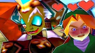 WHY DID THEY ADD JIGGLE PHYSICS | Ocarina of Time 3 Heart Run