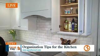 Organization tips for the kitchen