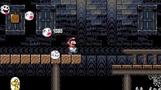 How to beat the level Vanilla Ghost House in Super Mario World