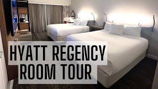 Best Hotel in an AIRPORT??! Hyatt Regency Room Tour at Orlando International Airport!