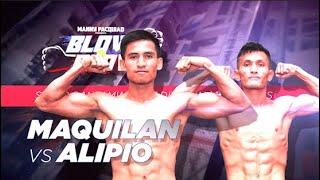 Noli James Maquilan vs Perjohn Alipio | Manny Pacquiao presents Blow by Blow | Full Fight