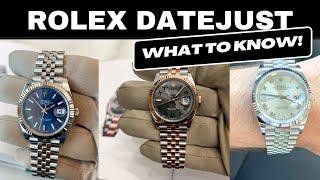 3 things you need to know before buying a ROLEX DATEJUST!