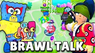 BRAWL TALK con *BOB ESPONJA* Y 2 NUEVOS BRAWLERS en BRAWL STARS