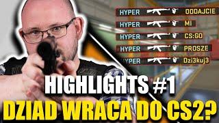 CS2 Highlights #1 Powrót DZIADA NA GRACZA ?