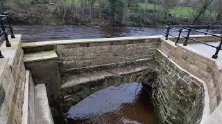 A Walk Along the River Wharfe in Otley, Leeds, West Yorkshire, England - 7 February, 2021