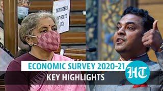 ‘India witnessing V-shaped recovery’: Highlights of Economic Survey 2021