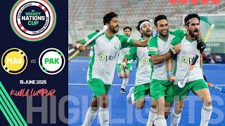 FIH Hockey Men's Nations Cup 2024-25 Highlights: Malaysia vs Pakistan | Match 4