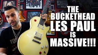 Buckethead's Les Paul Is Massive!!!