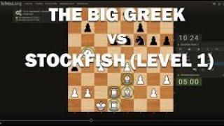 Let's Play Schach II The Gig Breek vs. Stockfish Stufe 1