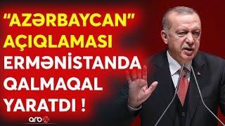 SON DƏQİQƏ! Ərdoğandan İrəvanı çalxalayan açıqlama! -Ankaradan kritik "Bakı" şərti - Sərhədlər...