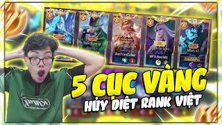 Trần Bình Cùng Team 5 Cục Vàng Hủy Diệt Rank Việt !