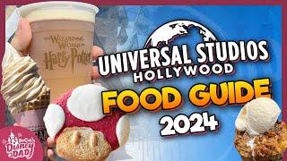 Universal Studios Hollywood Food Guide 2024 | EVERY Restaurant & Menu