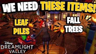 New Fall Items Coming Soon? [Autumn Trees, Leaf Piles & MORE] (Discussion) | Dreamlight Valley