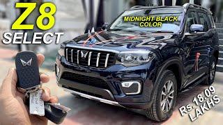 NEW 2024 SCORPIO-N Z8 SELECT MIDNIGHT BLACK | NEW COLOR OF SCORPIO-N | SCORPIO-N Z8 SELECT DIESEL MT