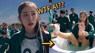 WTF AI-PT 20 When AI rewrite the movie/TV #funny #ai #squidgame #movie