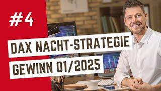 DAX Nacht-Strategie Performance Januar 2025 (Daytrading lernen)