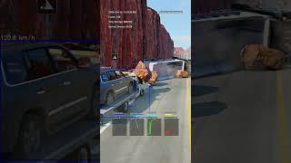 30 minutes ago!  Realistic Highway Car Crashes Analysis #380 #RealisticDriving #HighSpeedCrashes