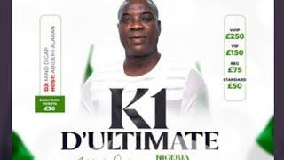 K1 De Ultimate live in London for 2024 Nigerian independence day powered by Alexes Promotions.