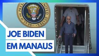 BIDEN VISITA MANAUS ANTES DO ENCONTRO DO G20